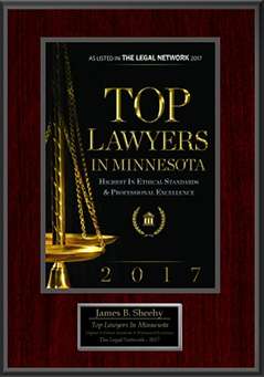 Top Lawyers in Minnesota award plaque
