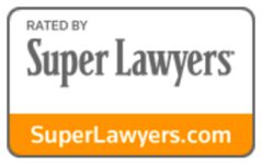 Rated by Super Lawyers graphic